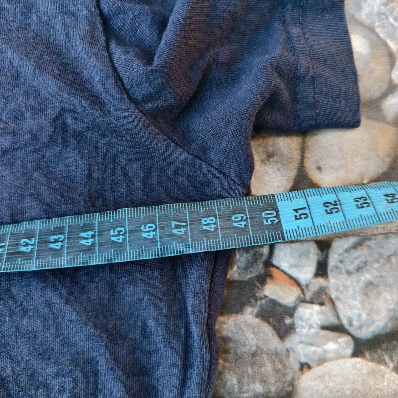 Kaos Henus Motif Tropical Birds Navy Size 95 (Fit M–L)