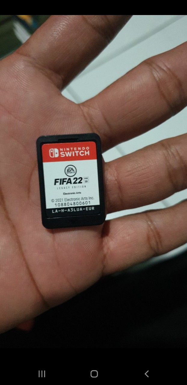 Cartridge Fifa 22 Legacy edition nintendo switch