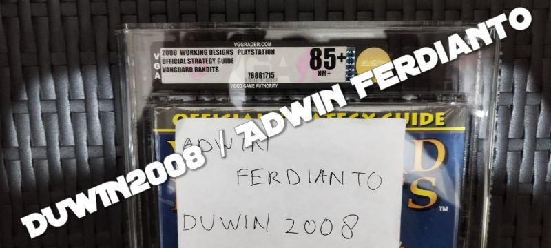 Guide/Art Book - VGA Graded 85+ - Vanguard Bandits Official Guide Book