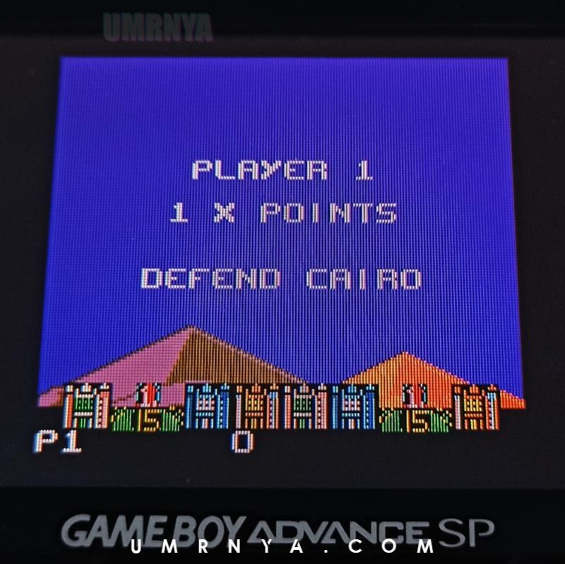Kaset Original Missile Command 1999 Rumble Nintendo Gameboy Color GBA