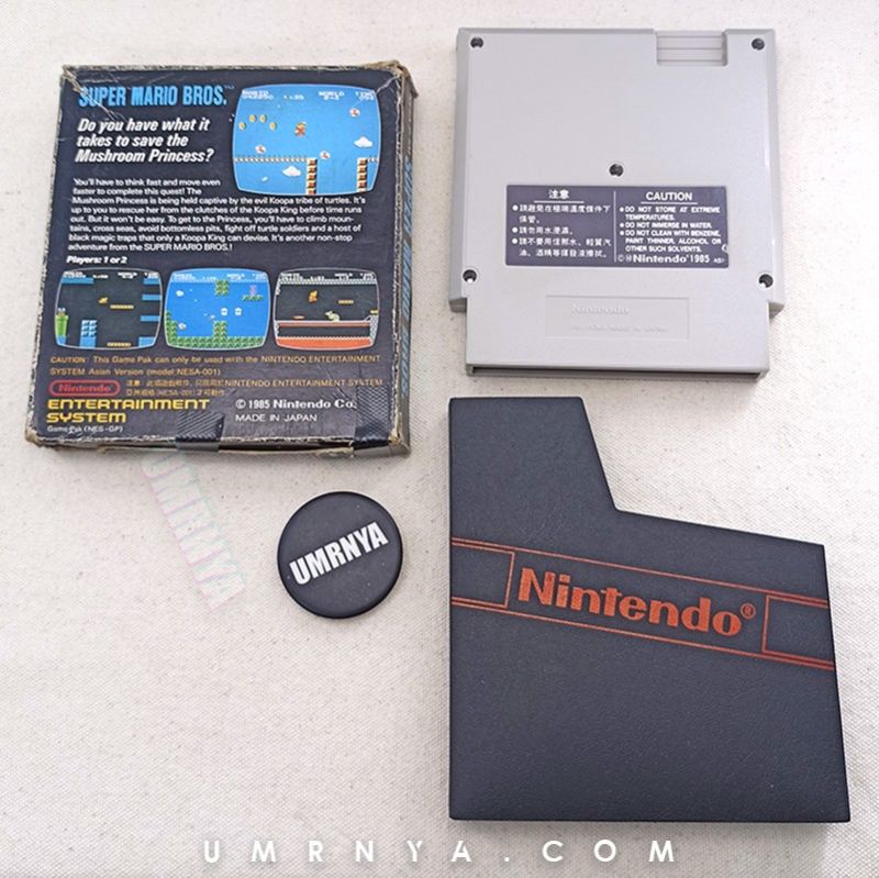 Kaset Game Super Mario Bros Cartridge NES Nintendo Entertainment System Games Famicom Bross