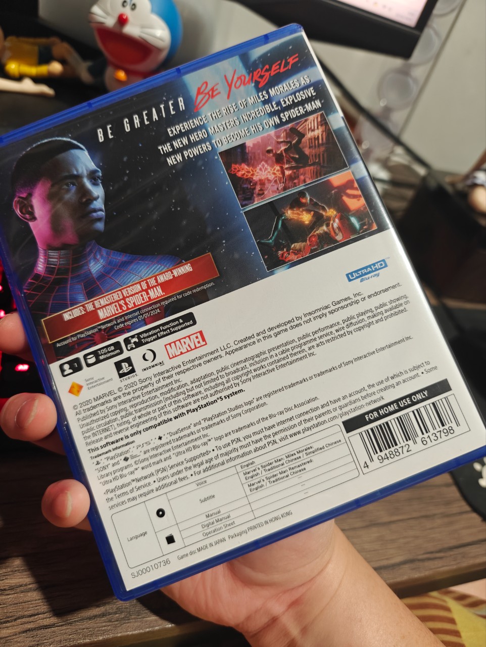 PS5 Game Marvel Spiderman Miles Morales
