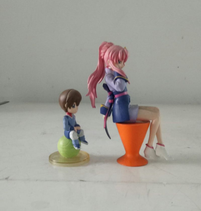 Gundam seed character Kira dan Lacus Bandai