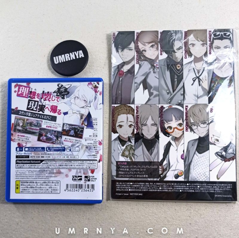 Kaset PSVita Original Caligula 1 PS Vita Bukan Game Nintendo Switch