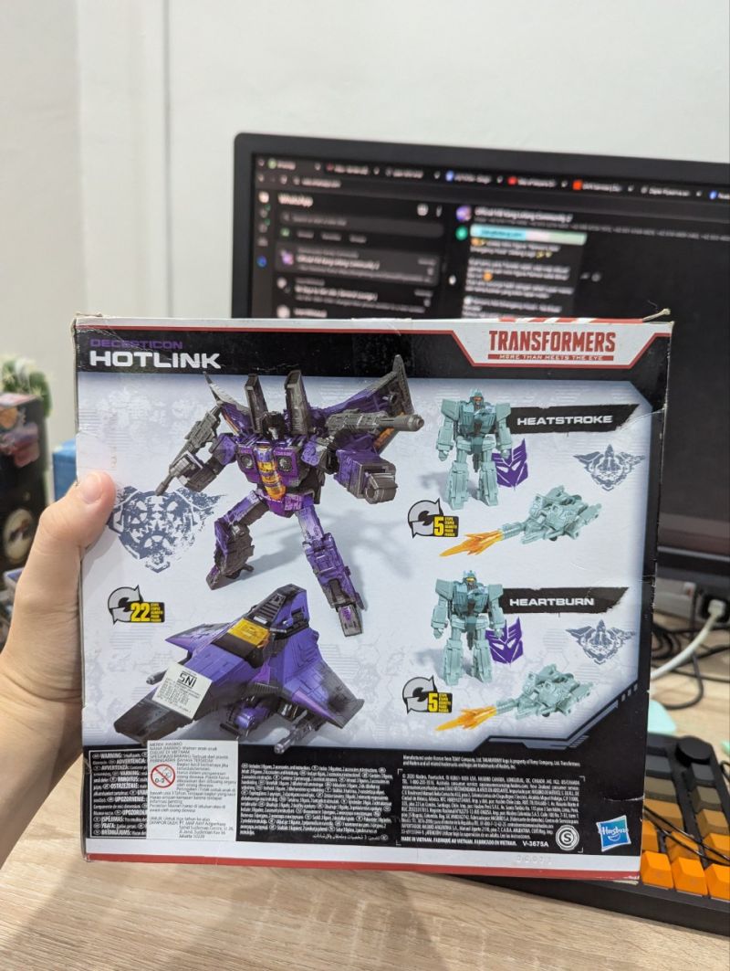 Hasbro Transformers WFC Trilogy Netflix - Hotlink
