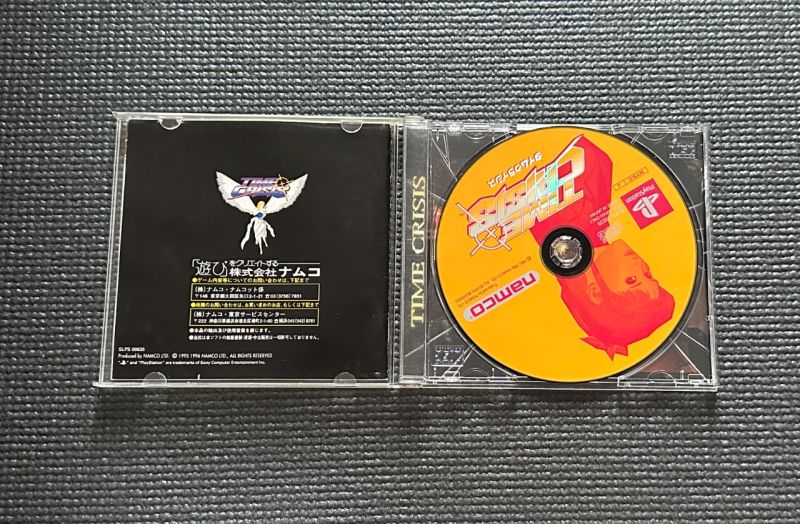 game ps1 time crisis jap