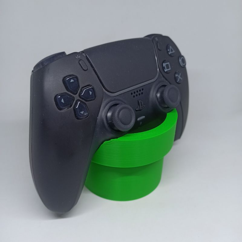 Stand DS5 Dualsense Controller Joystick PS5 Tema Mario Pipa Hijau untuk Pengguna PlayStation 5