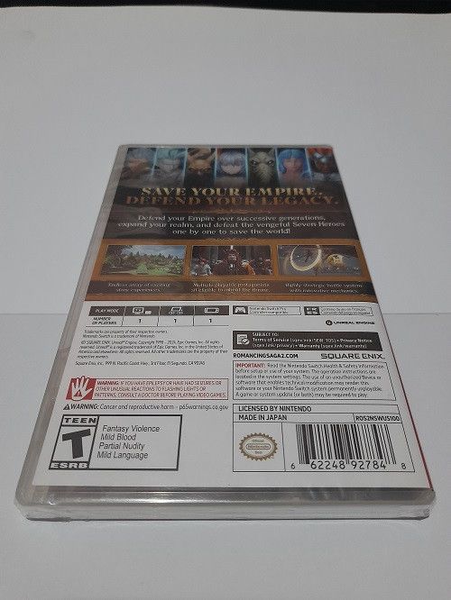 Romancing SaGa 2 - Revenge of The Seven - Pure USA [Game Nintendo Switch]