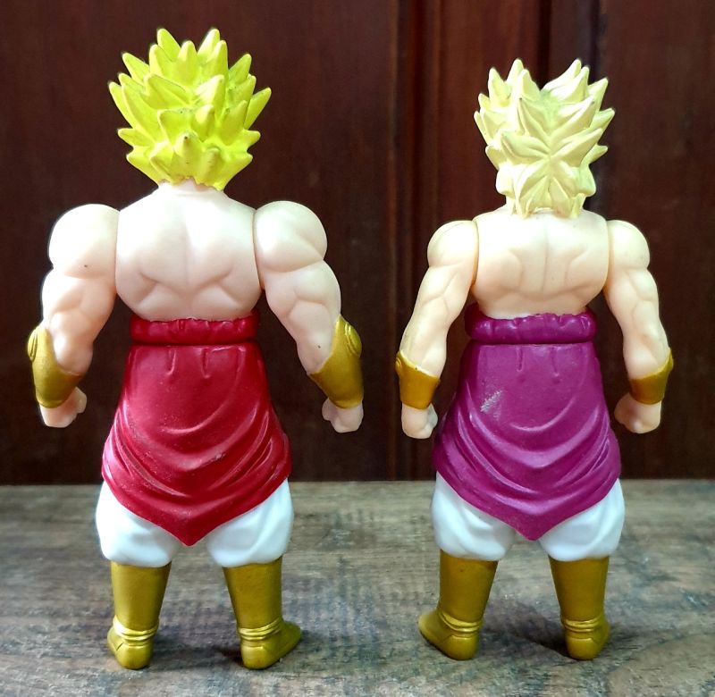 Dragon Ball Mini Vinyl Broly Figures Set 2. Xander Joel