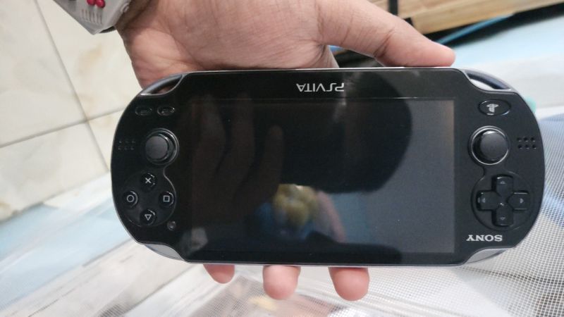 PS VITA OLED HITAM CFW