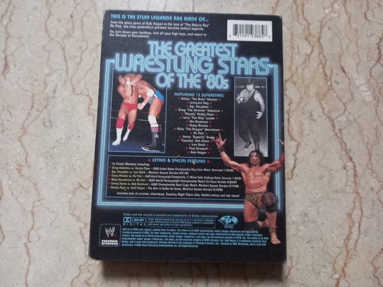 Dvd wwe collector's edition original limited