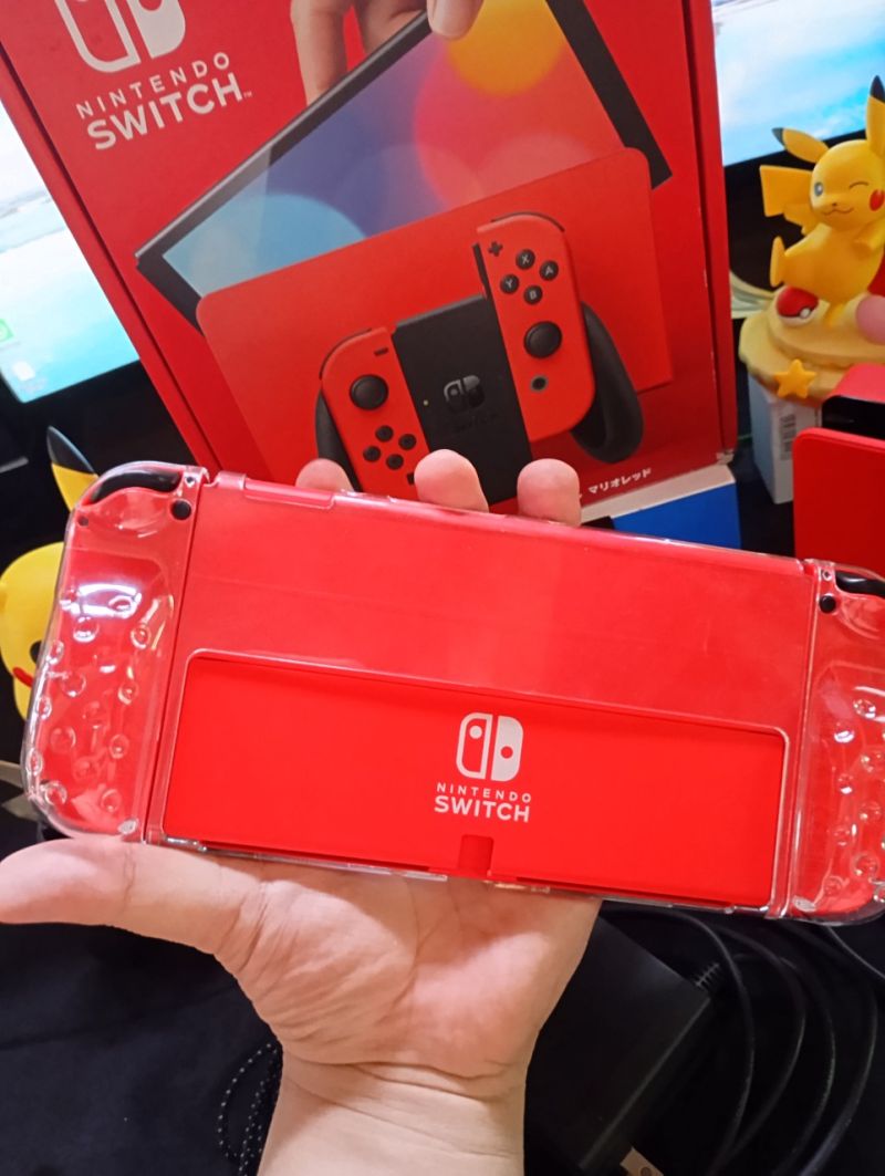 Nintendo Switch Oled CFW, Mario Special Edition 128GB