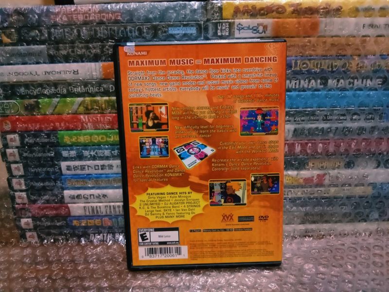 Game PS2 Original DORMAX 2 Dance Dance Revolution US