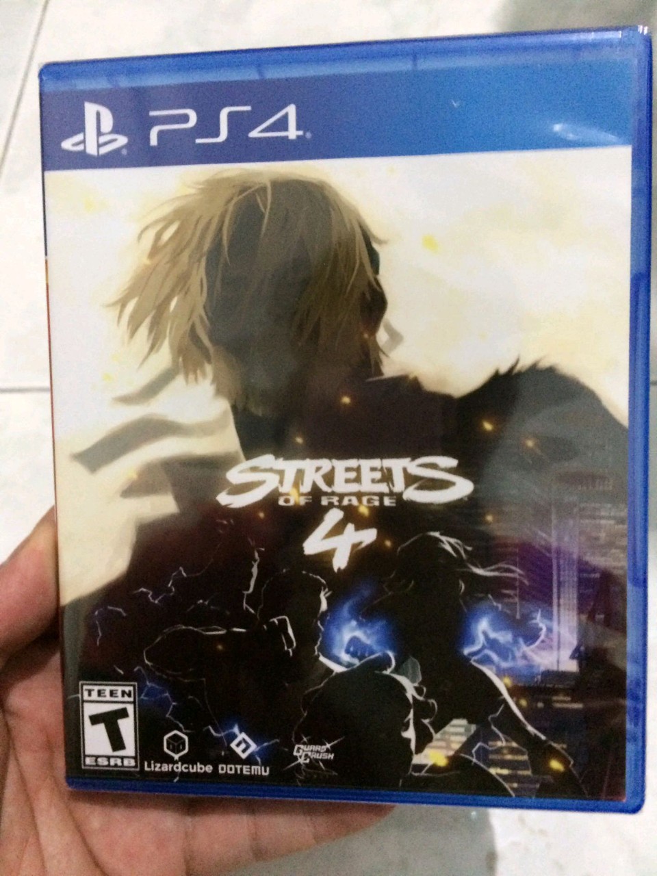 Ps4 -  streets of rage 4 - limited run game #332