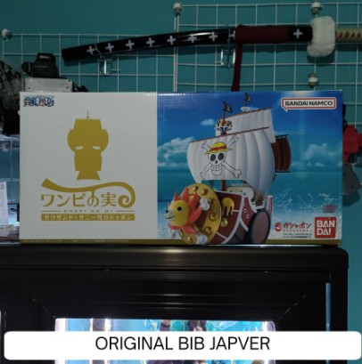 ONE PIECE One Pi No Mi Thousand Sunny Gashapon Machine inc SHP Full Crew and 5 Soldier Dock System