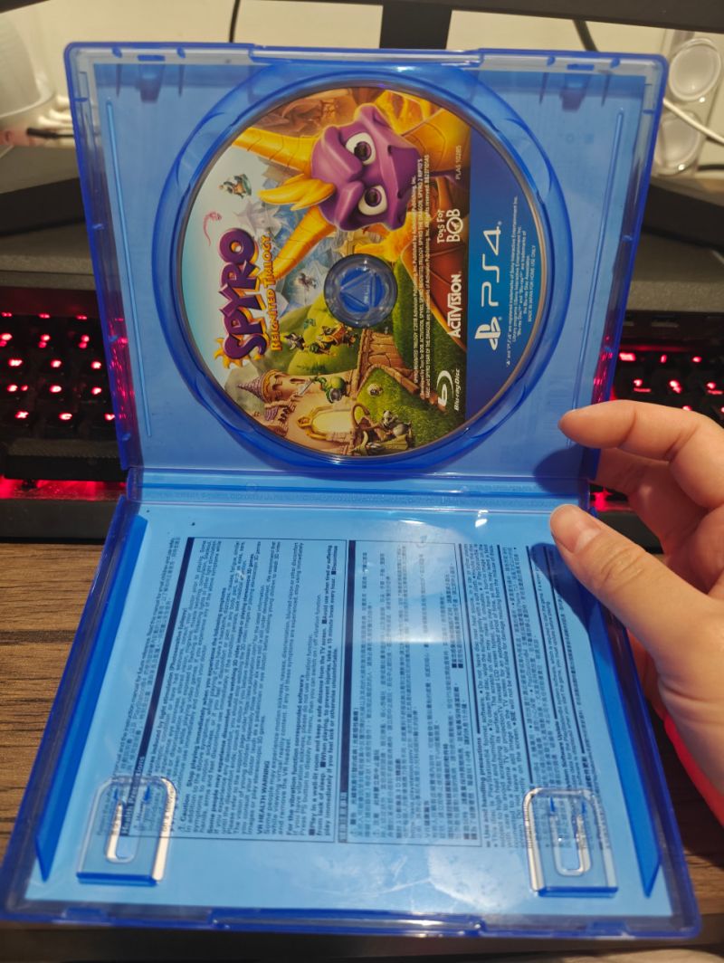 HYBRID AUCTION GAP 510 PS4 Game Spyro Reignited Trilogy