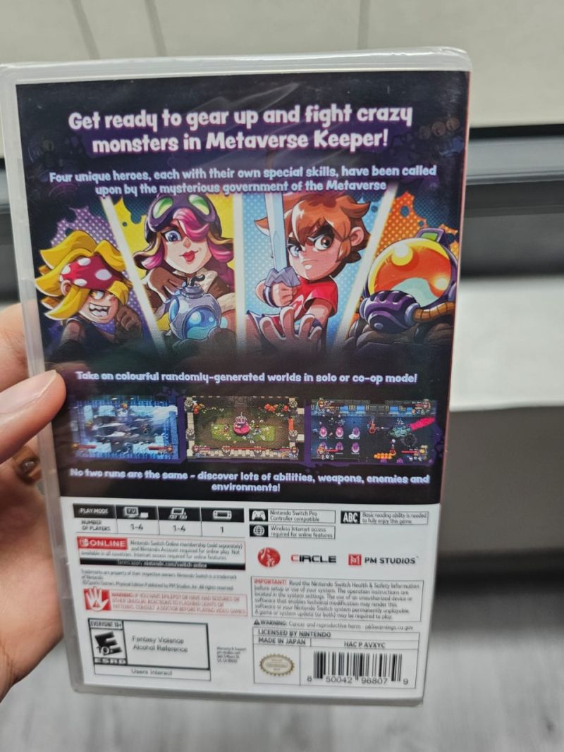 Metaverse Keeper Nintendo Switch