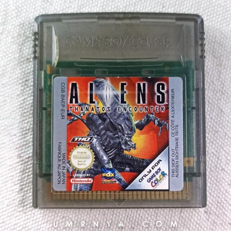 Gameboy Aliens Thanatos Encounter Alien Nintendo Kaset Original Game boy DMG GBC GBL GBP GBA SP Game