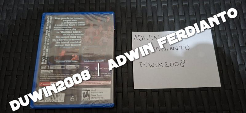 Playstation Vita - Zero Time Dilemma