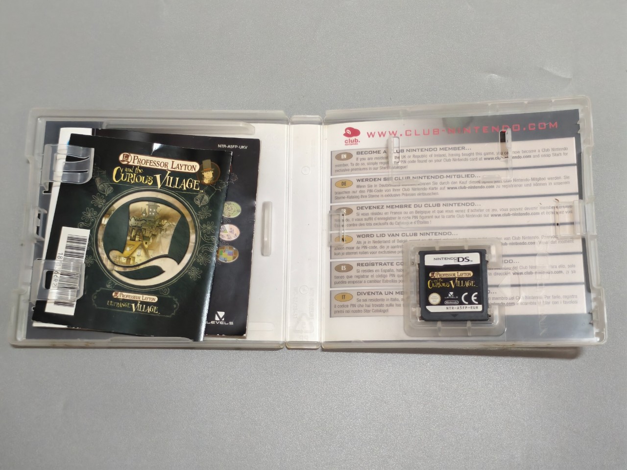 Professor Layton and the Curious Village Nintendo DS EU