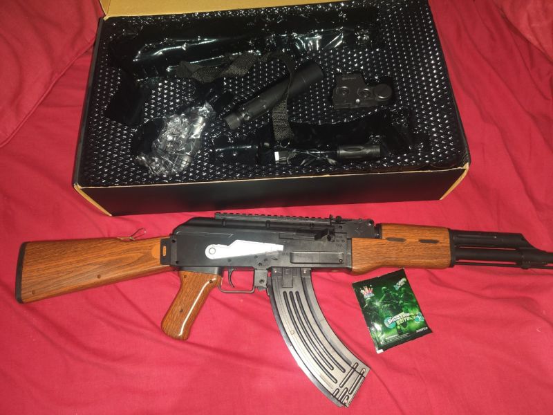 Ak47 Blowback Gel Blaster Automatic