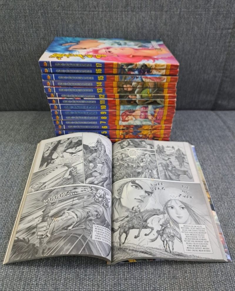 WIN GAP 498 Comic Eagle Shooting Hero Vo.1-17 (Tamat)