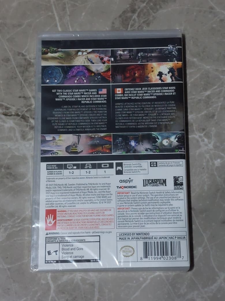 Star Wars Race & Commando Combo - Nintendo Switch