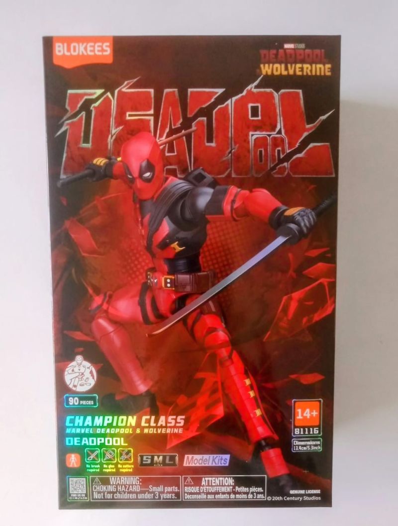 Blokees Deadpool Champion Class