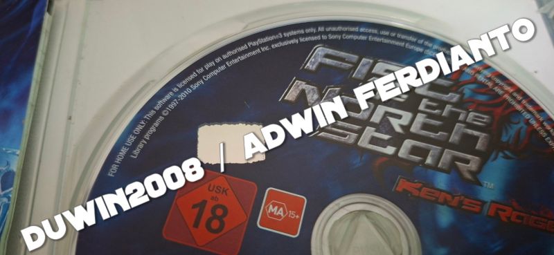 PS3 Playstation 3 - Fist Of The North Star Ken's Rage