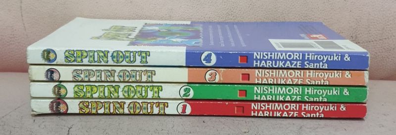 Komik Spin Out 1-4 Tamat. Aris Munandar
