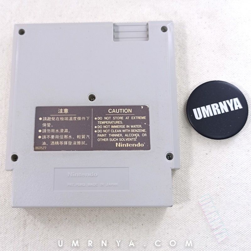 Kaset Game Metroid Cartridge NES Nintendo Entertainment System Games Famicom Meteroid