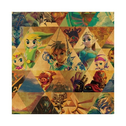 Zelda Breath of the Wild Hand Towel 25x25 cm [Official Goods Nintendo] Ensky Japan Import 2017
