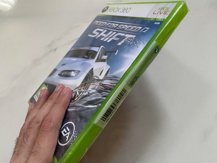 NEW SEALED Xbox 360 Need For Speed Shift NFS CD DVD BD Ori Region PAL Original Kaset New Segel