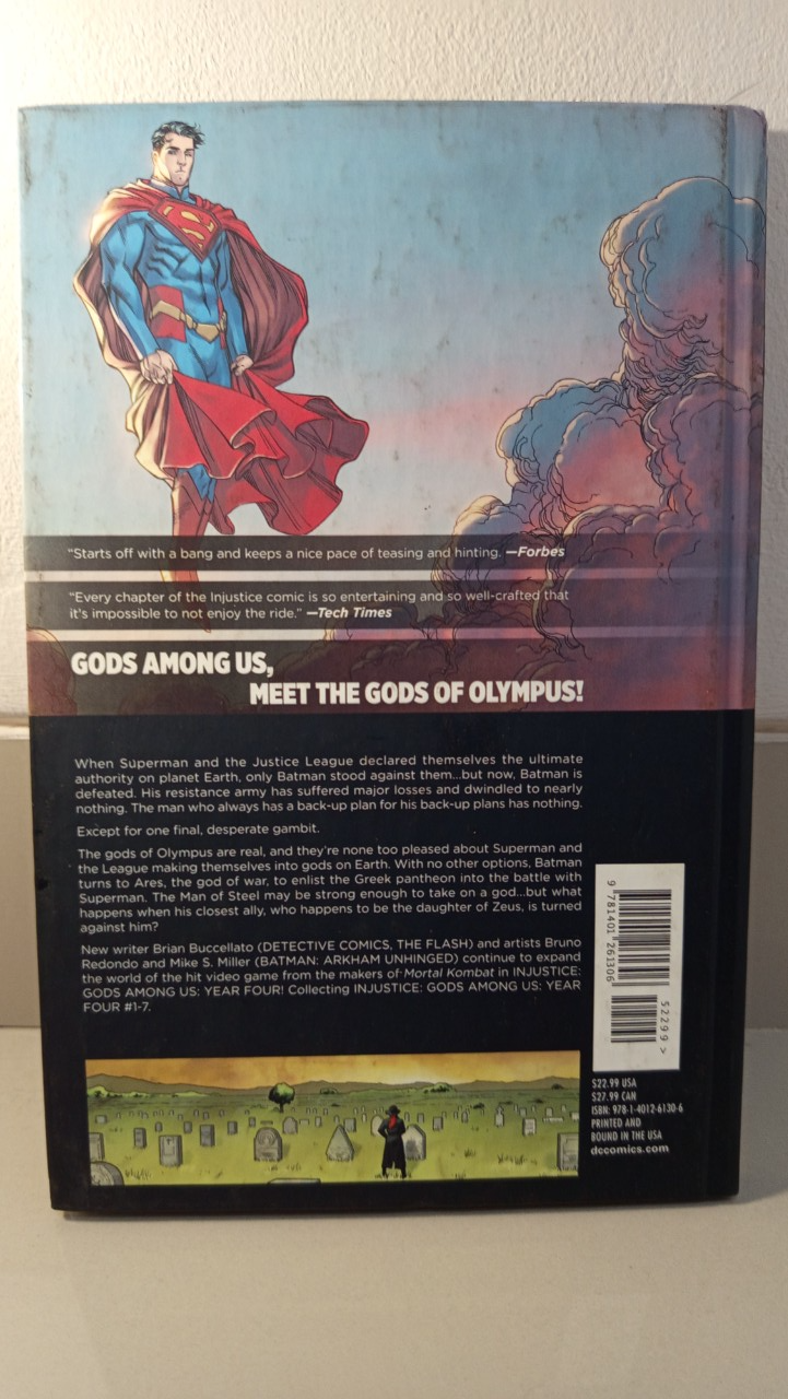 TPB Komik Injustice Gods Among US Year Four (HC)
