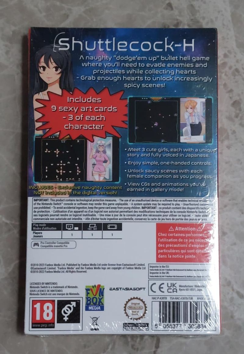 Shuttlecock-H Nintendo Switch (Region PAL)