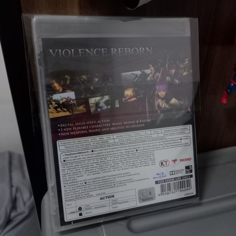 (NEW FACTORY SEALED) PS3 Ninja Gaiden 3 Razor's Edge