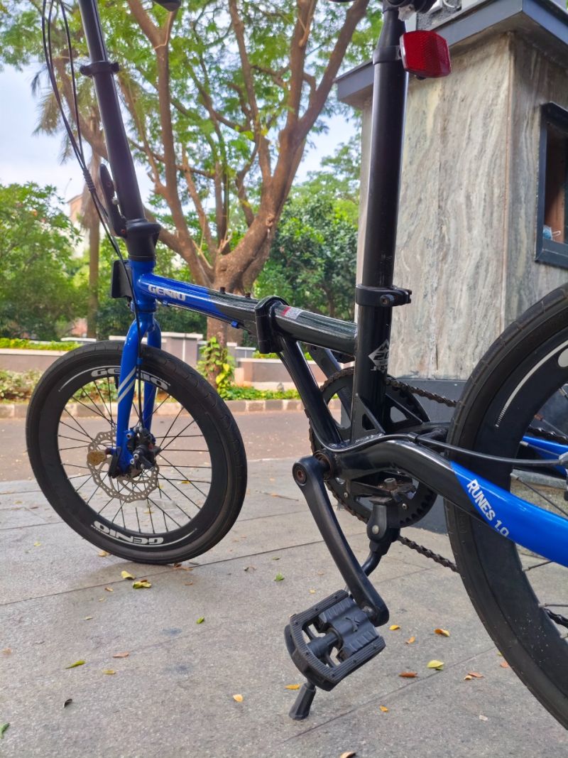 [HYBRID AUCTION] Genio Runes 1.0 20" Folding Bike - Black Blue