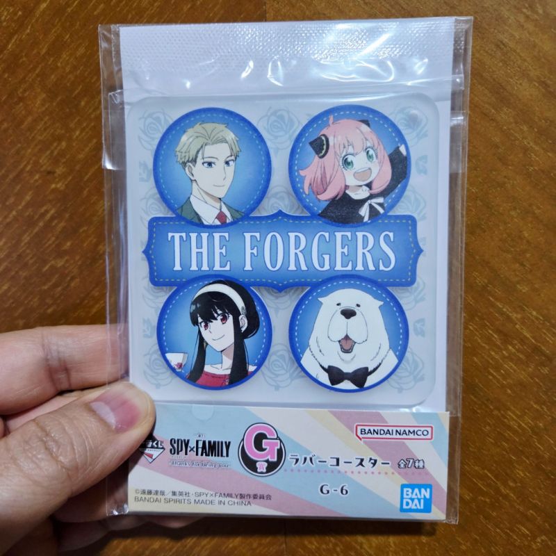 Spy Family Ichiban Kuji Coaster 2