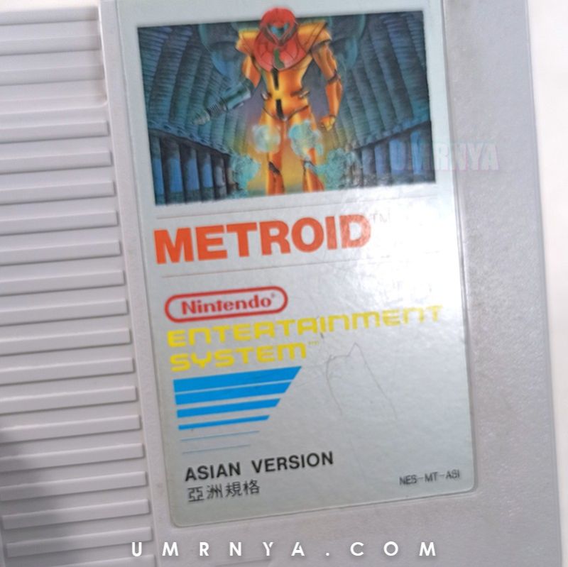 Kaset Game Metroid Cartridge NES Nintendo Entertainment System Games Famicom Meteroid