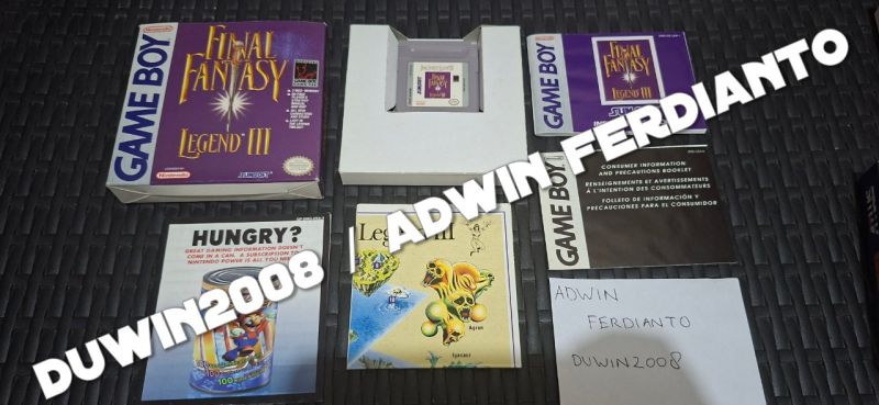 Nintendo GB Game Boy - Final Fantasy Legend 3