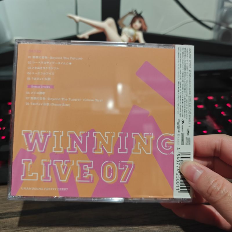 Japanese CD OST Winning Live 07 Uma Musume Pretty Derby - Etalase ED1