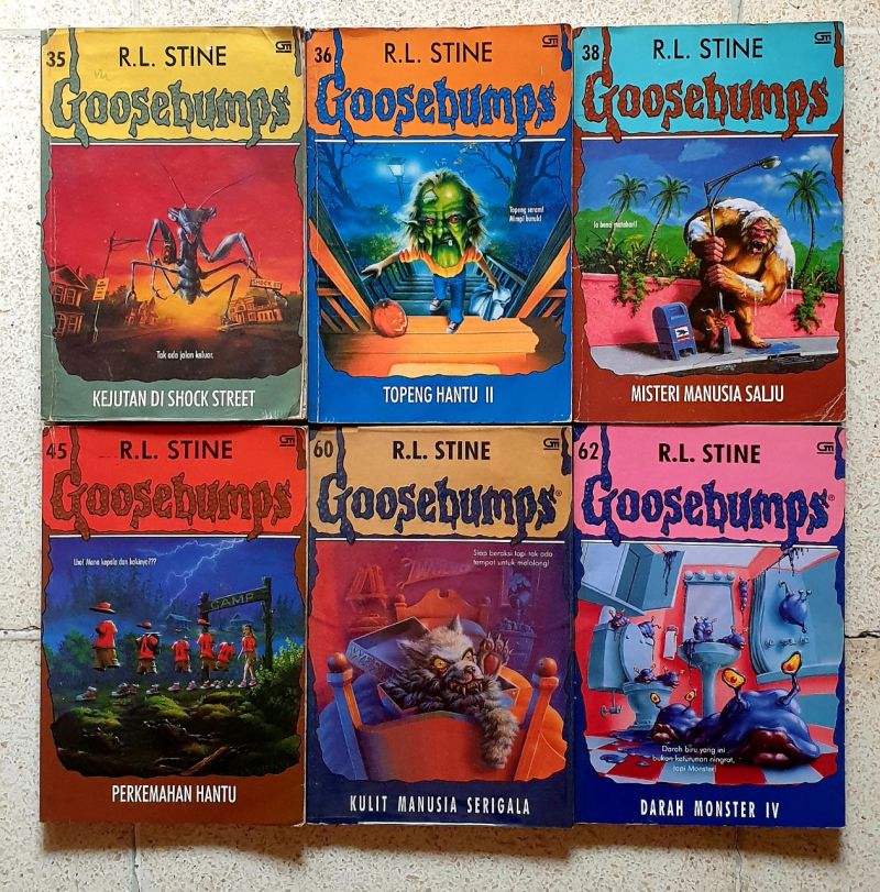 Komik Richie Rich 4 Buku + Goosebumps 17 Buku. Dimas Wardana