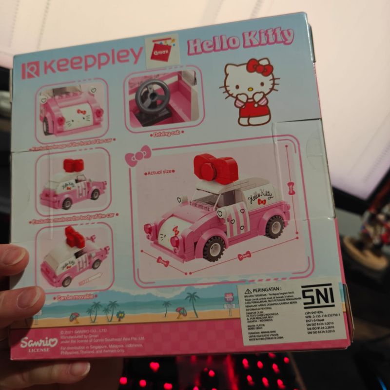 [HYBRID AUCTION GAP 519] Keepley Toys Hello Kitty Hello Kitty Mini Car