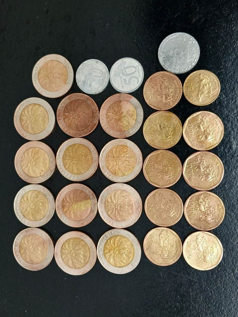 KOLEKSI UANG LAMA 1000 SAWIT MIX- Aris Munandar