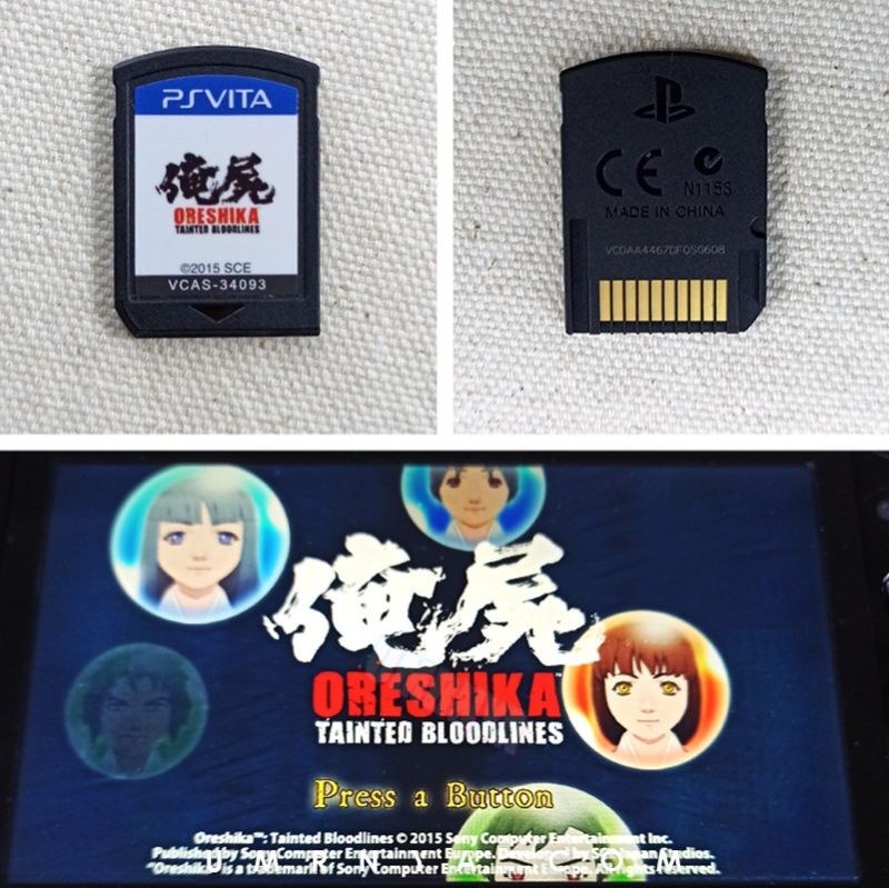 Kaset PSVita Original Oreshika Tainted Bloodlines 1 PS Vita Game