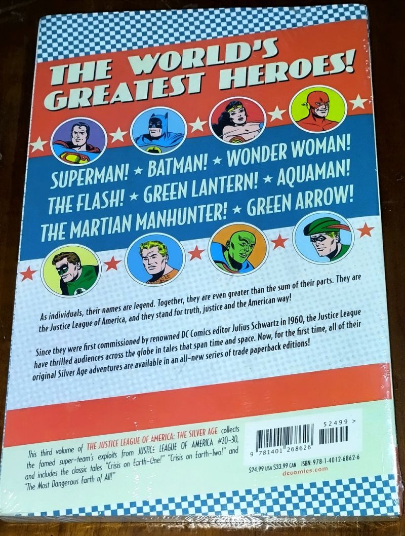 Komik Justice League America : The Silver Age 3, DC Comics, TPB, New Segel