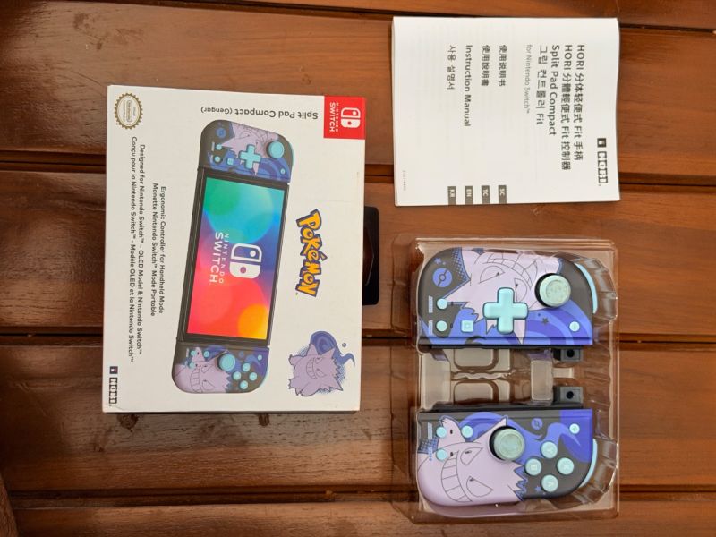 HORI Split Pad Compact Pokemon Gengar Edition