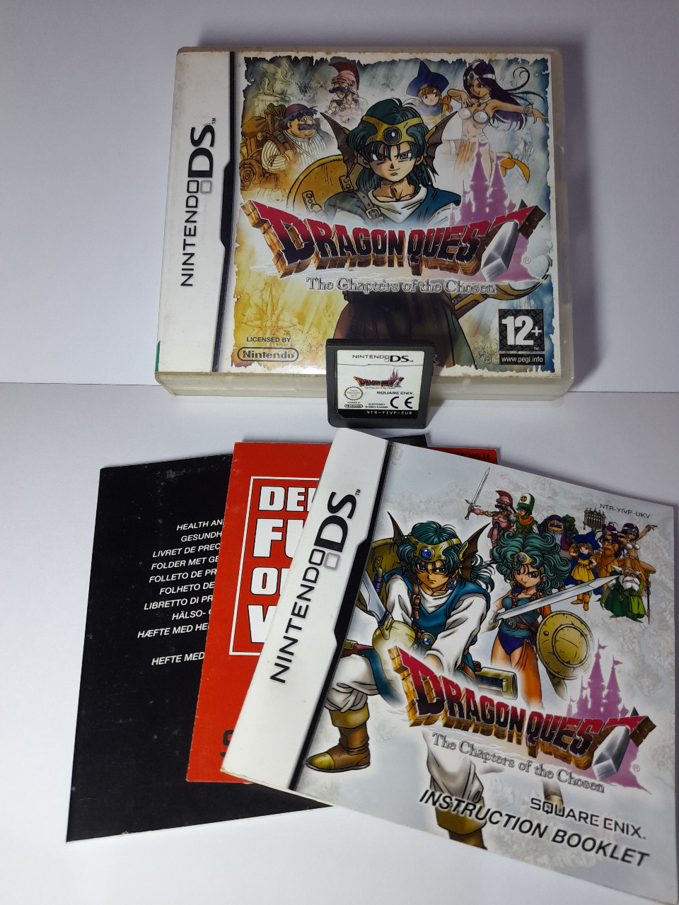 Dragon Quest IV : The Chapter of The Chosen - Euro Second / Bekas [Game Nintendo NDS DS]