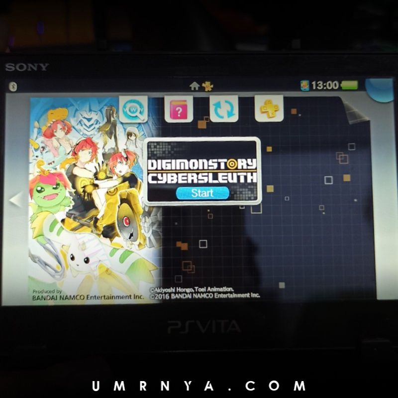Kaset PS Vita Digimon Story Cyber Sleuth PsVita Games Cartridge Digivice Playstation Cartridge