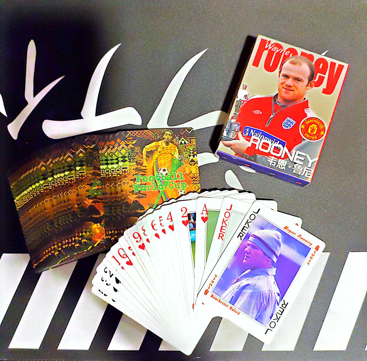 Koleksi Kartu Remi - Lionel Messi & Wayne Rooney